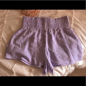 cute purple shorts from Francesca‘s!!💜